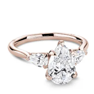 0.50ctw Pear Diamond Engagement Mounting