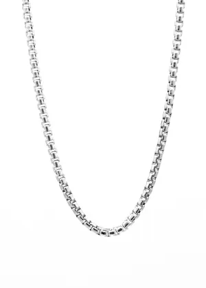 Akute 1.7mm Round Box Chain - 20" [August Chain]