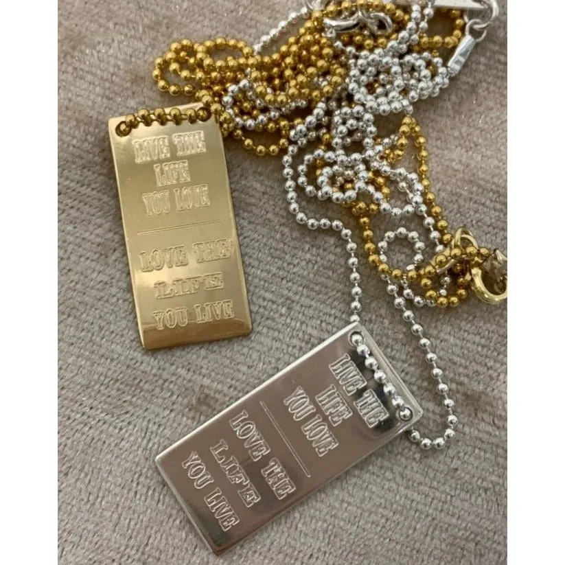 Army disc chain - Necklace