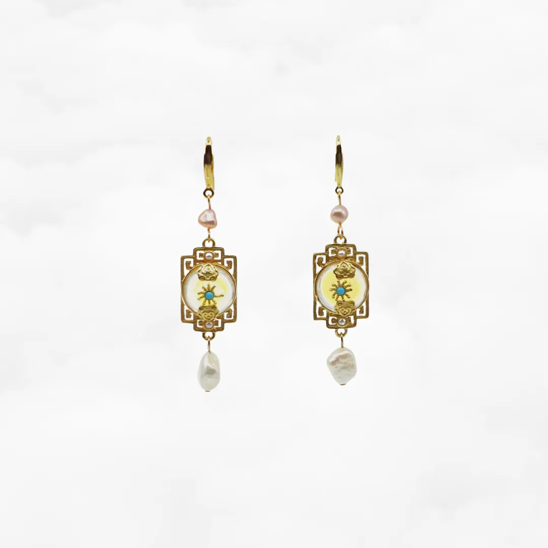 Baroque Pearl Palatial Earrings