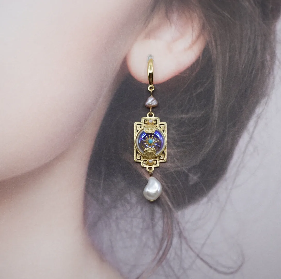 Baroque Pearl Palatial Earrings