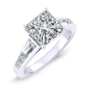 Bergamot - Princess Diamond Engagement Ring