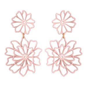 Blush Dahlia Earrings