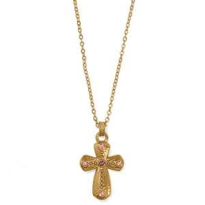 Brighton Women's Majestic Imperial Cross Reversible Necklace