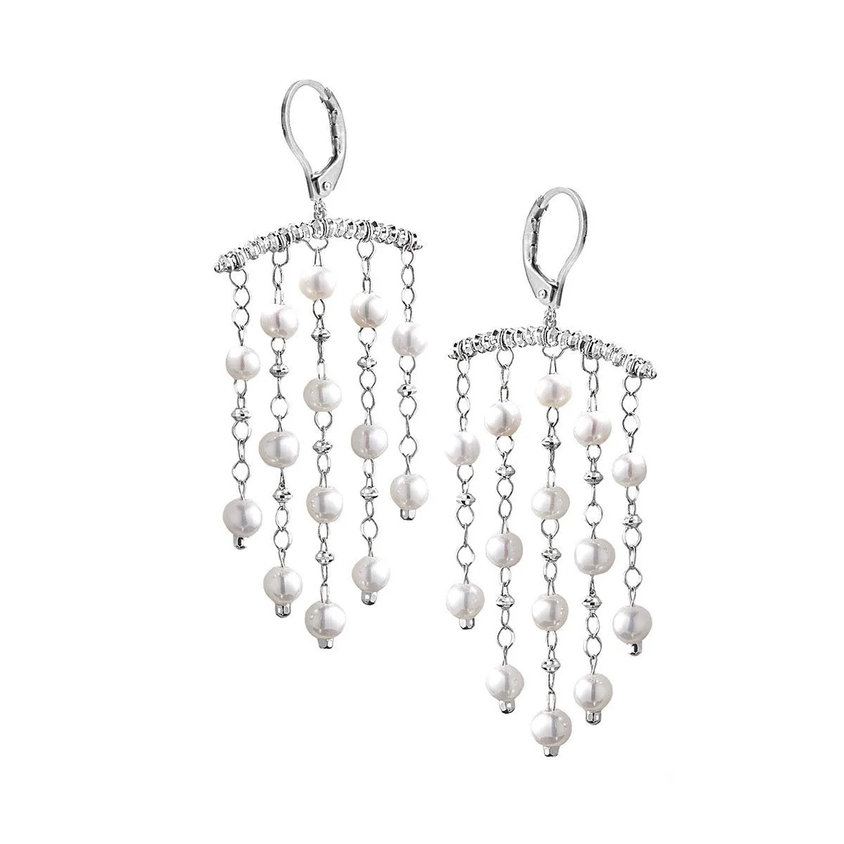 Debut Bar Pearl Earrings