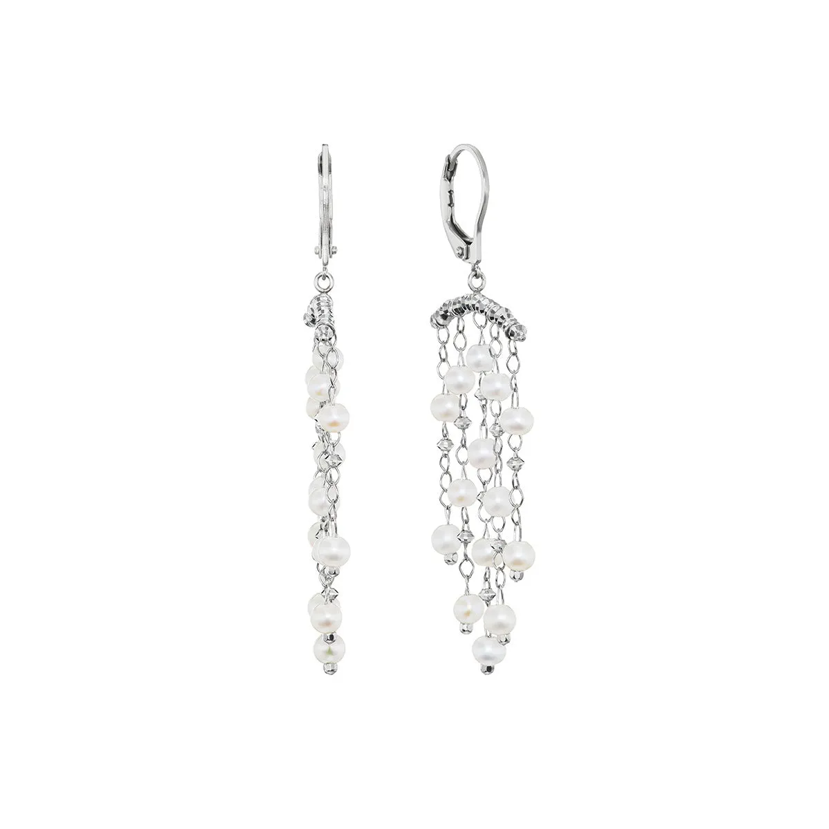 Debut Bar Pearl Earrings