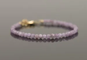 Delicate Kunzite Stone Bracelet