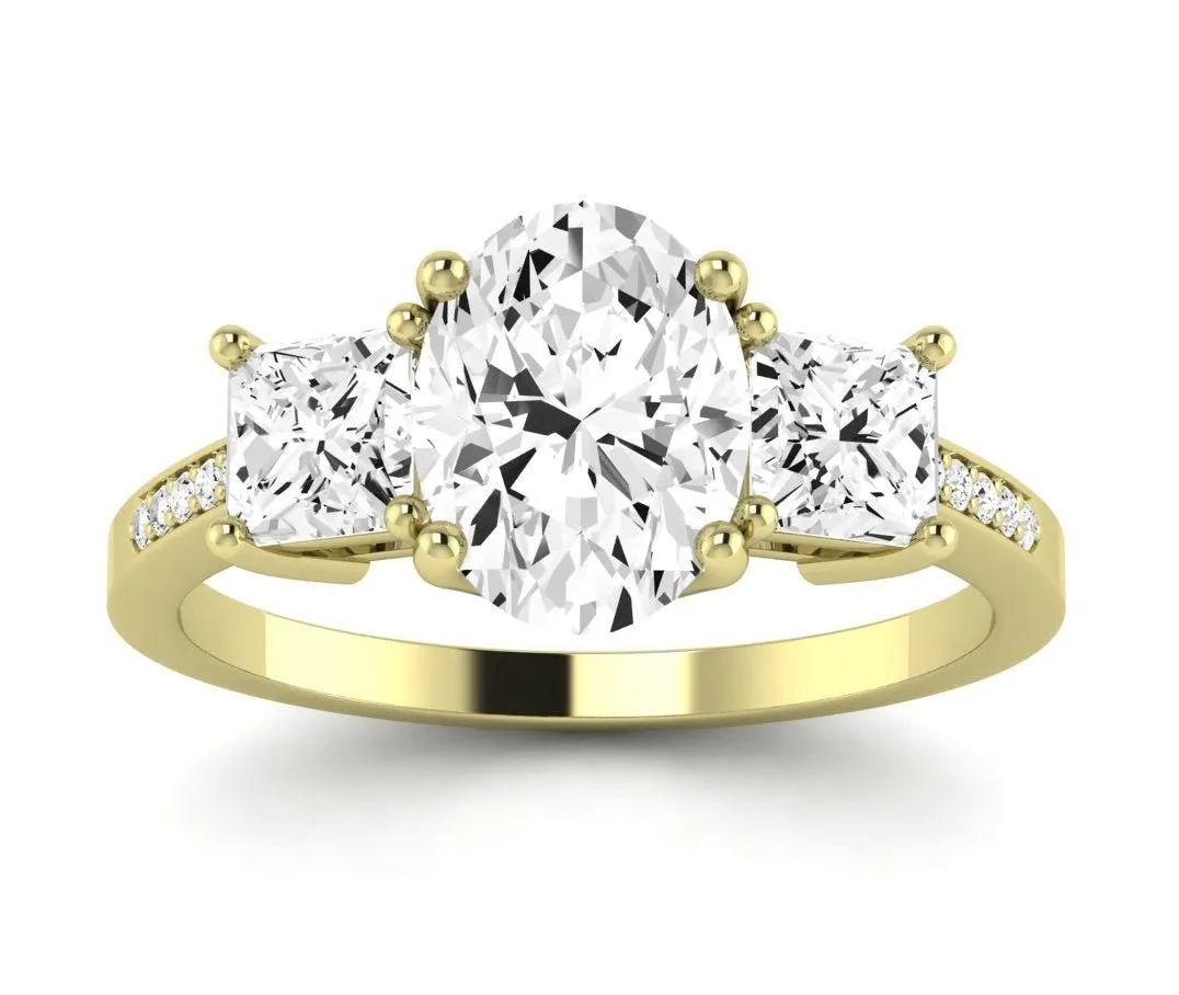 Dietes - GIA Natural Oval Diamond Engagement Ring