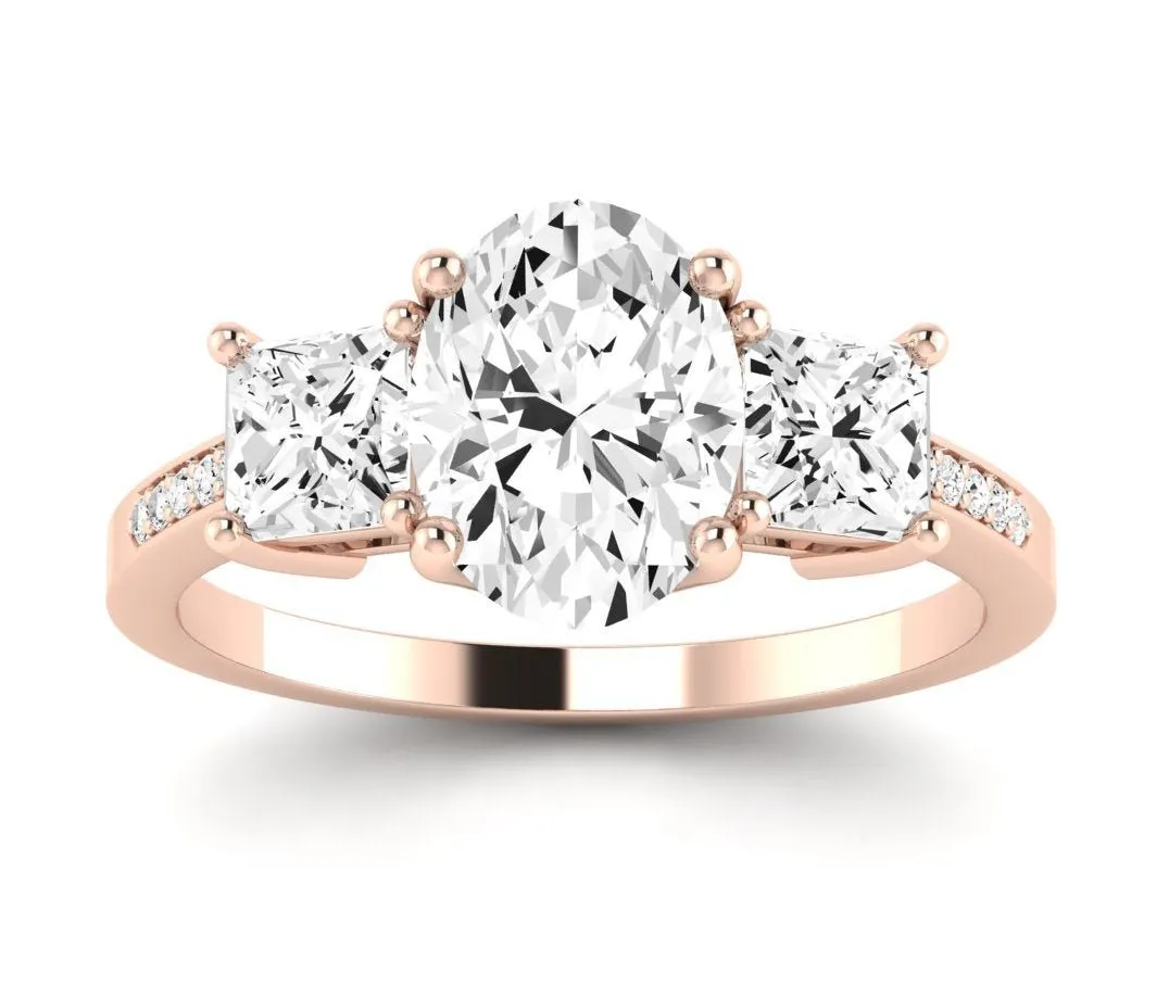 Dietes - GIA Natural Oval Diamond Engagement Ring