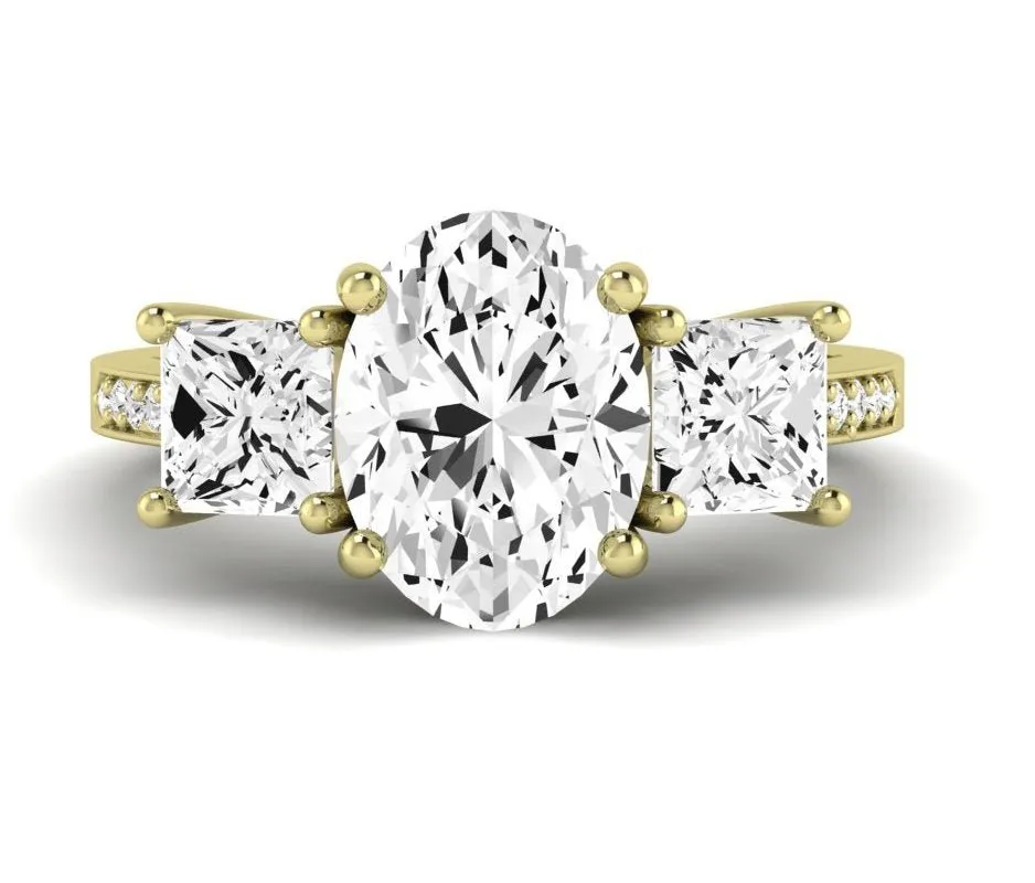 Dietes - GIA Natural Oval Diamond Engagement Ring