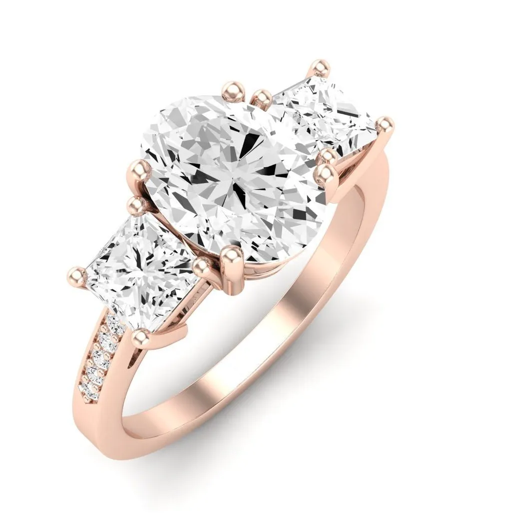 Dietes - GIA Natural Oval Diamond Engagement Ring