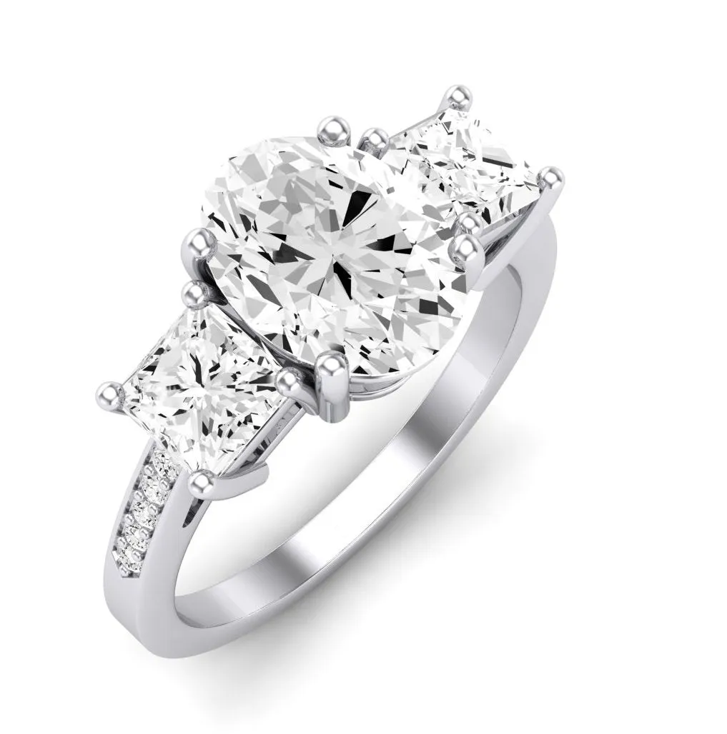 Dietes - GIA Natural Oval Diamond Engagement Ring