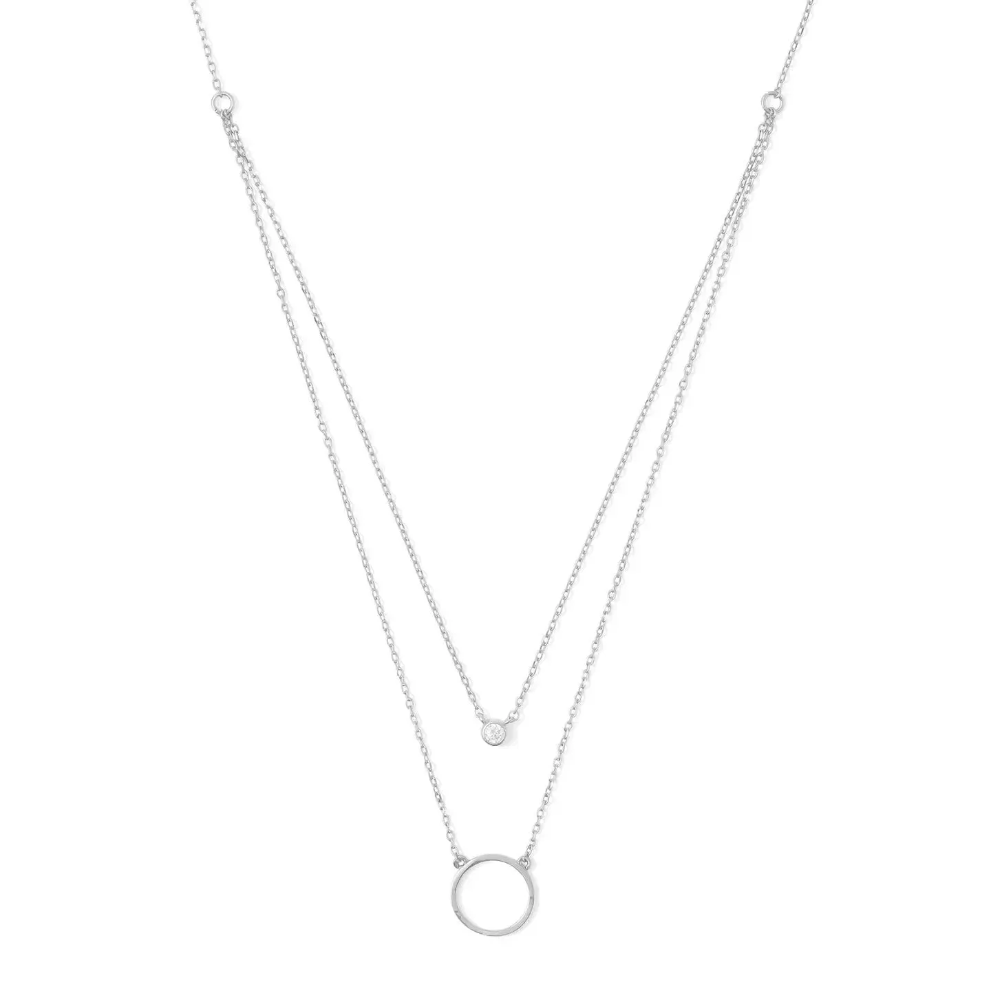 Double Appeal CZ Necklaces - 2 Colors!