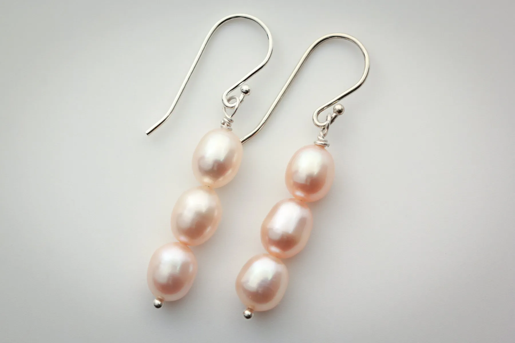 Drop Earrings Fresh Water Pearl