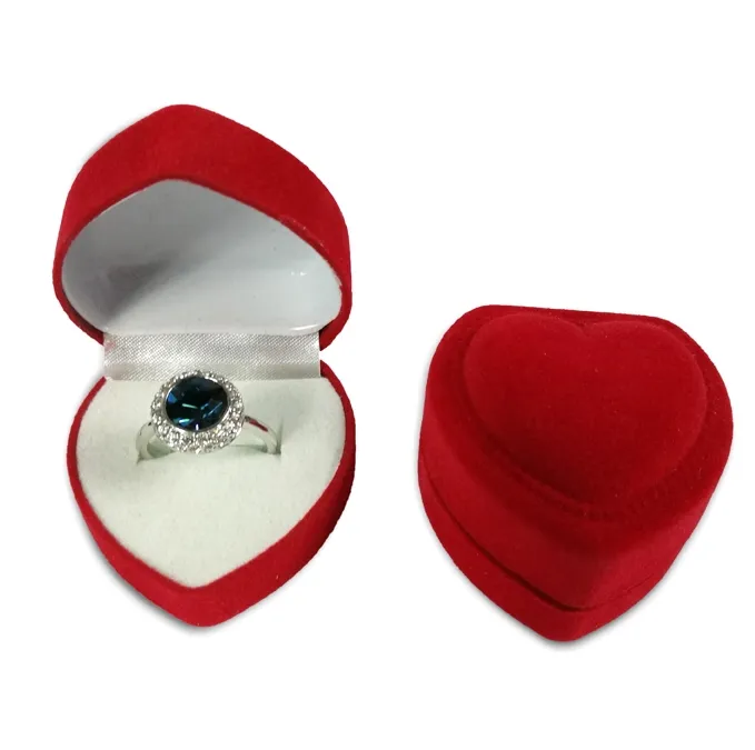 Elegant Velvet Ring Box