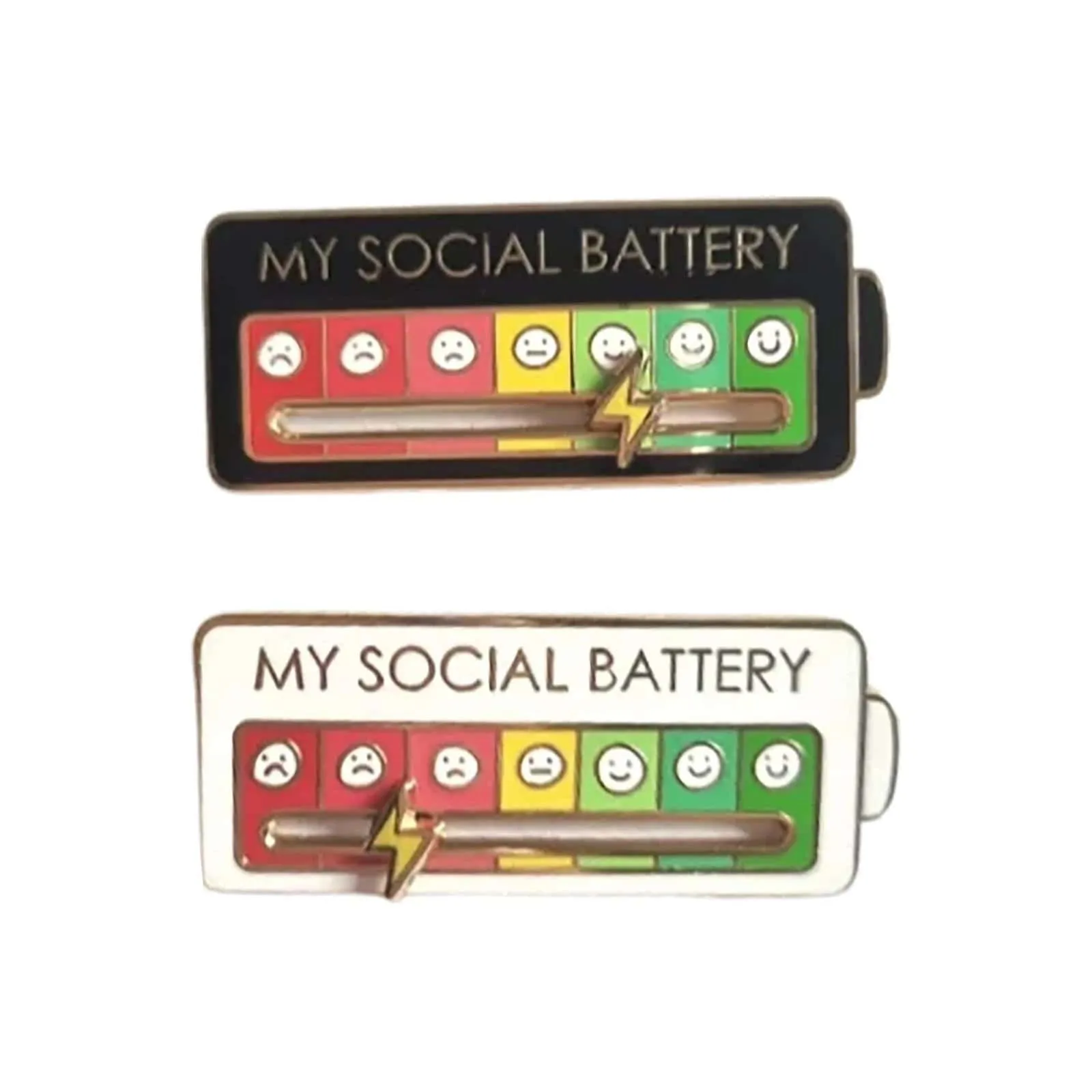 EmotionTrend Pins: Social Battery Mood Tracker