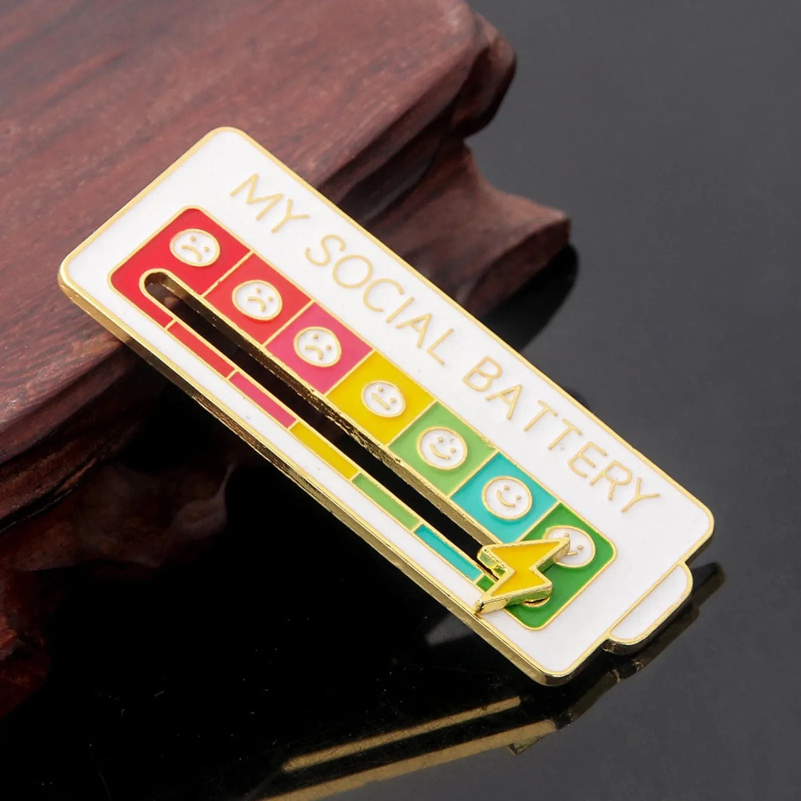 EmotionTrend Pins: Social Battery Mood Tracker