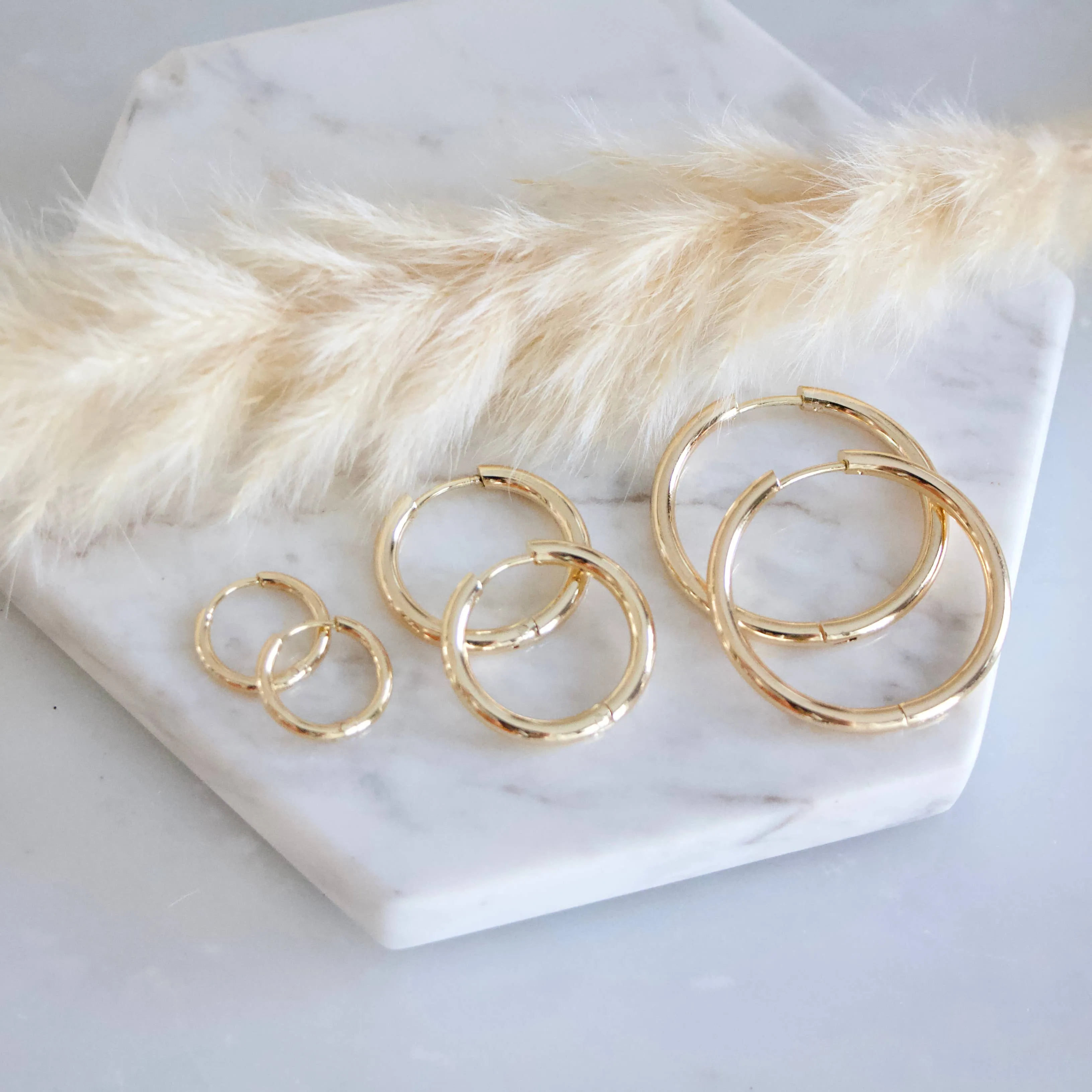 Everyday Hoop Earrings (30mm)