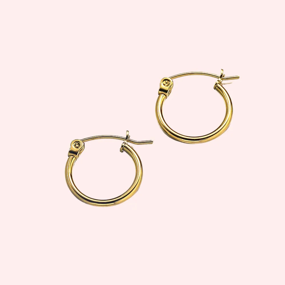 Everyday Hoop Hypoallergenic Earrings