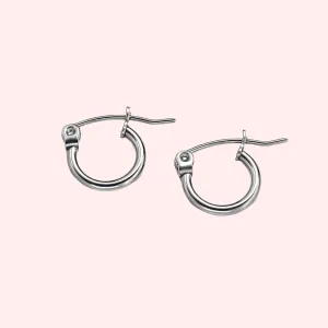 Everyday Hoop Hypoallergenic Earrings