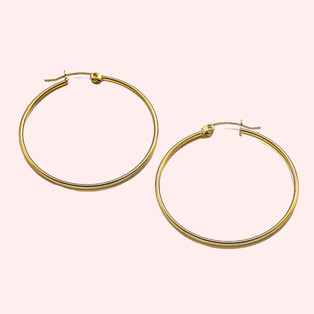 Everyday Hoop Hypoallergenic Earrings