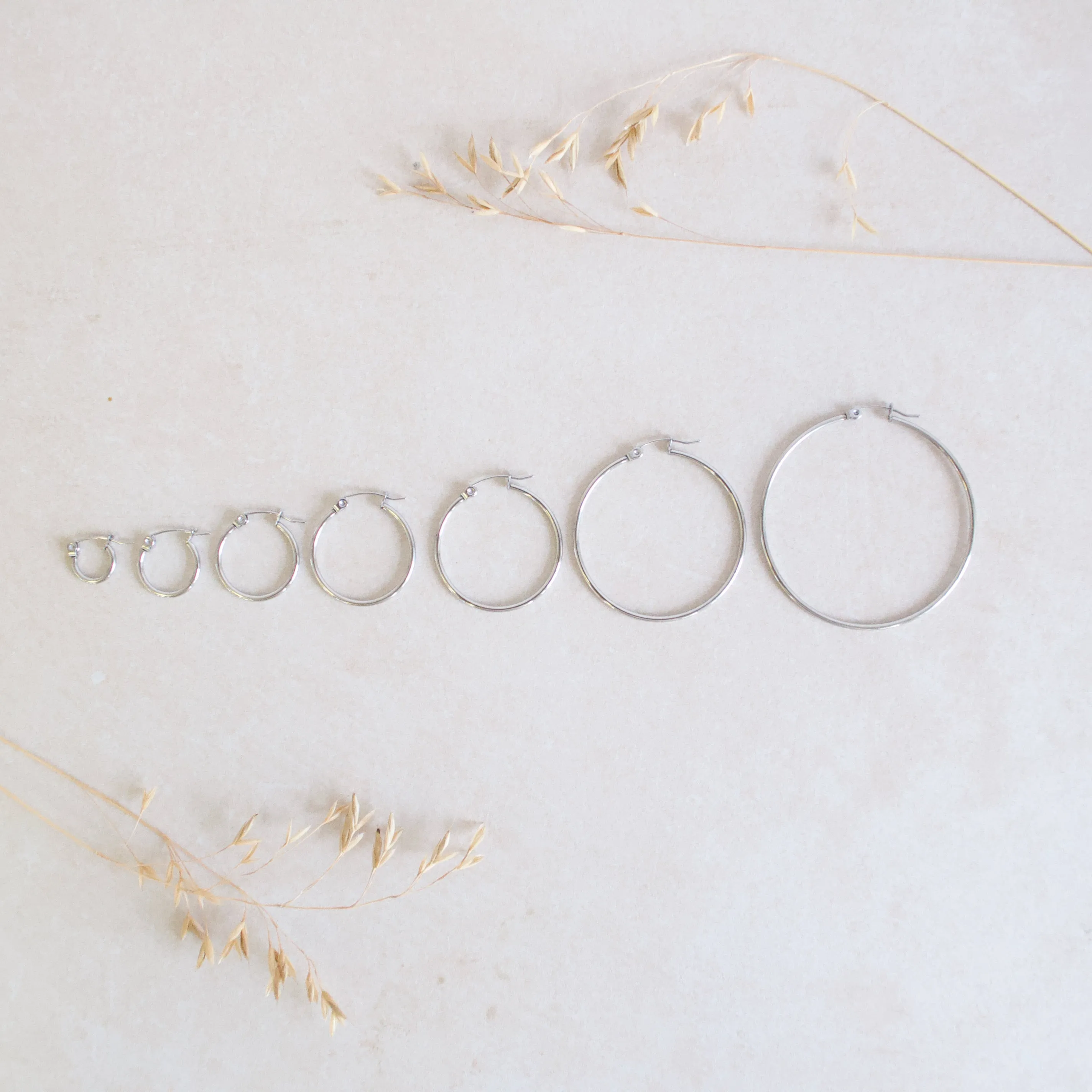 Everyday Hoop Hypoallergenic Earrings