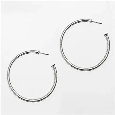 Everyday Thin Hoop Earring