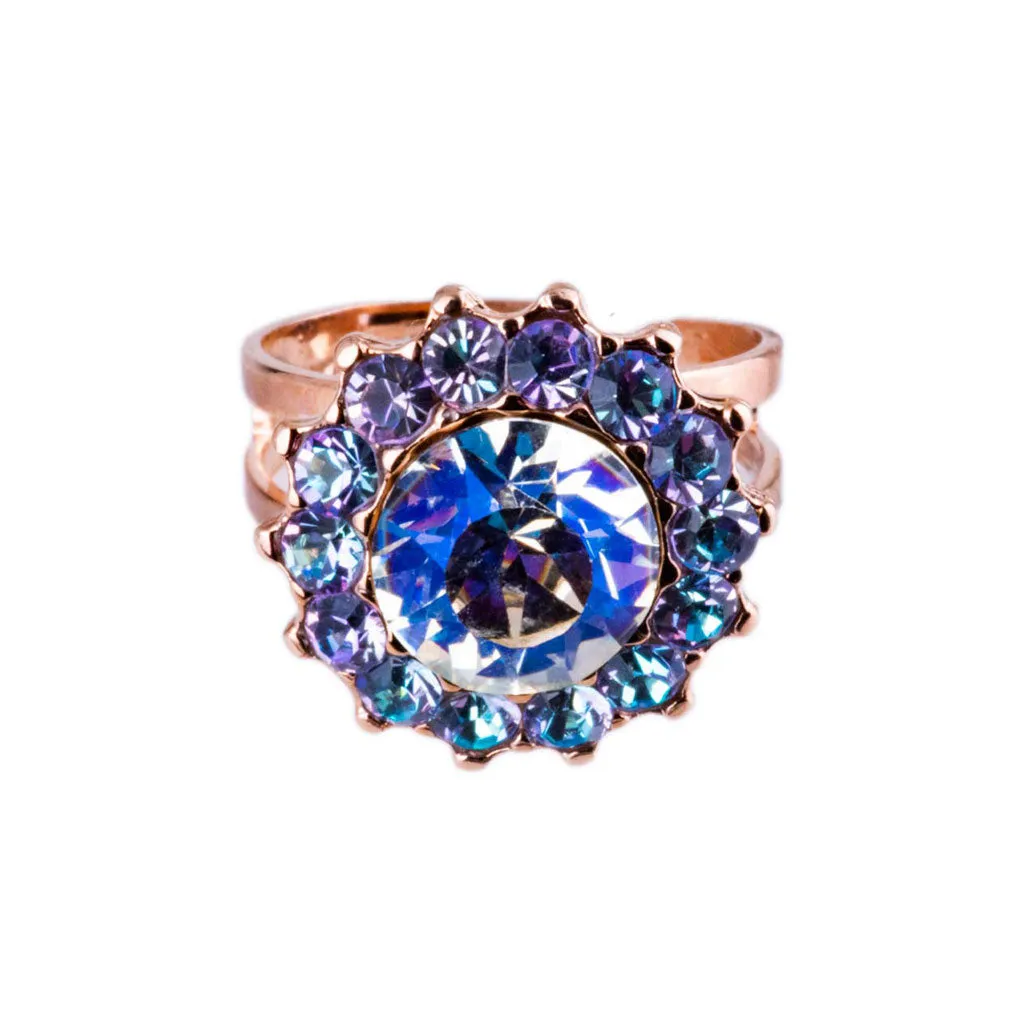 Extra Luxurious Rosette Ring in "Ice Queen" *Custom*