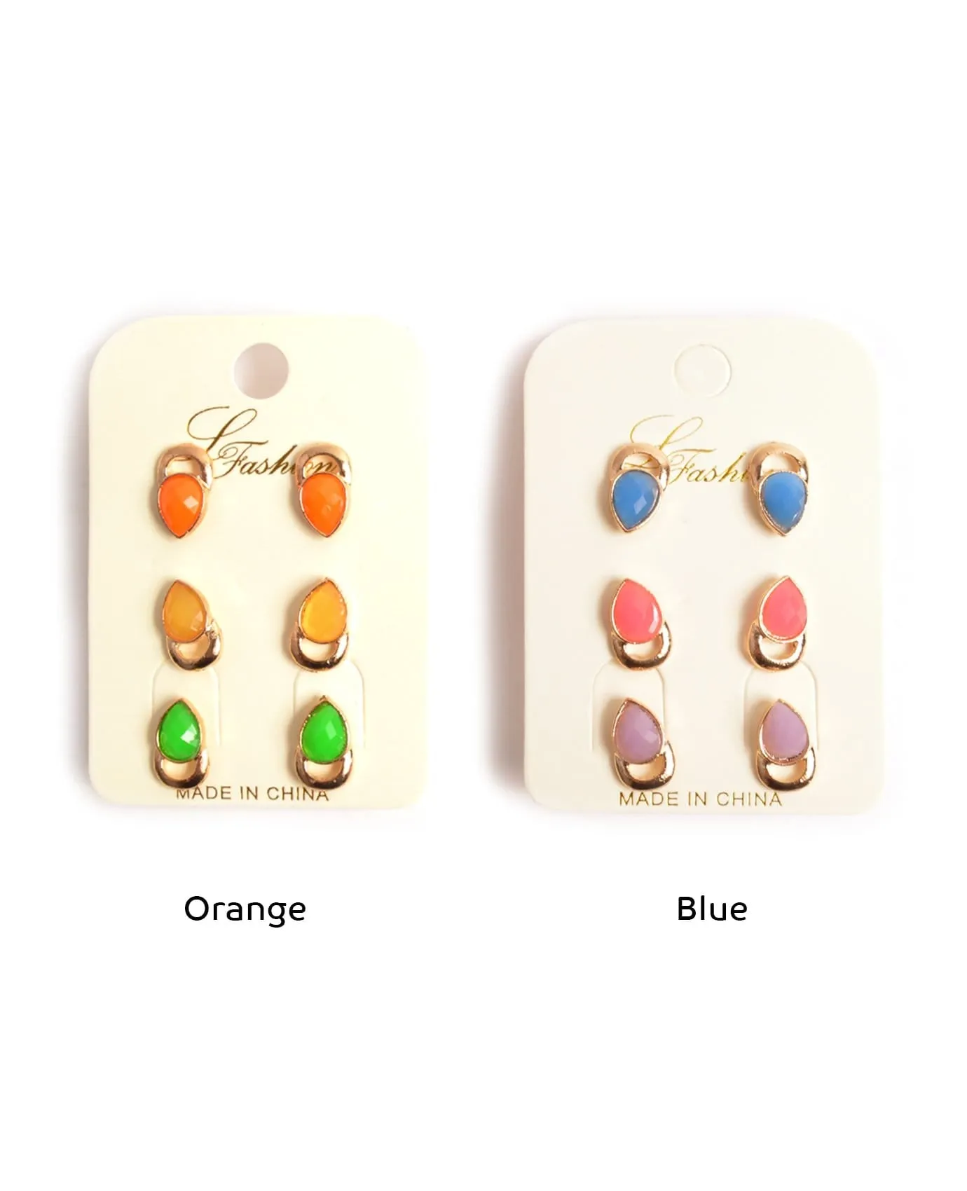 Fresh Colors Earring Set