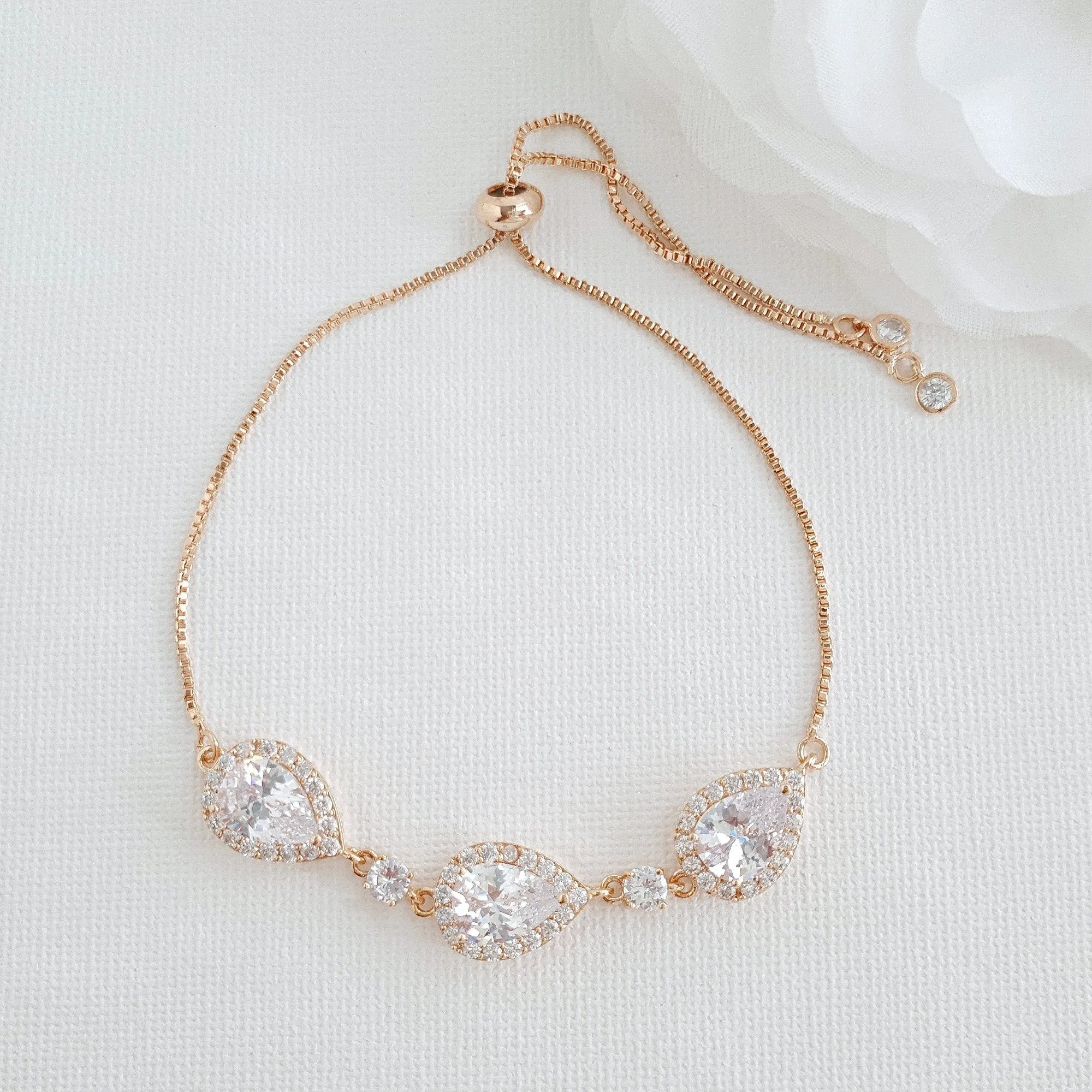 Gold Bracelets for Bridesmaids & Brides- Emma