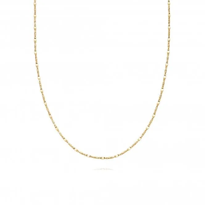 Isla Tidal Twist 18ct Gold Plate Necklace SN10_GP