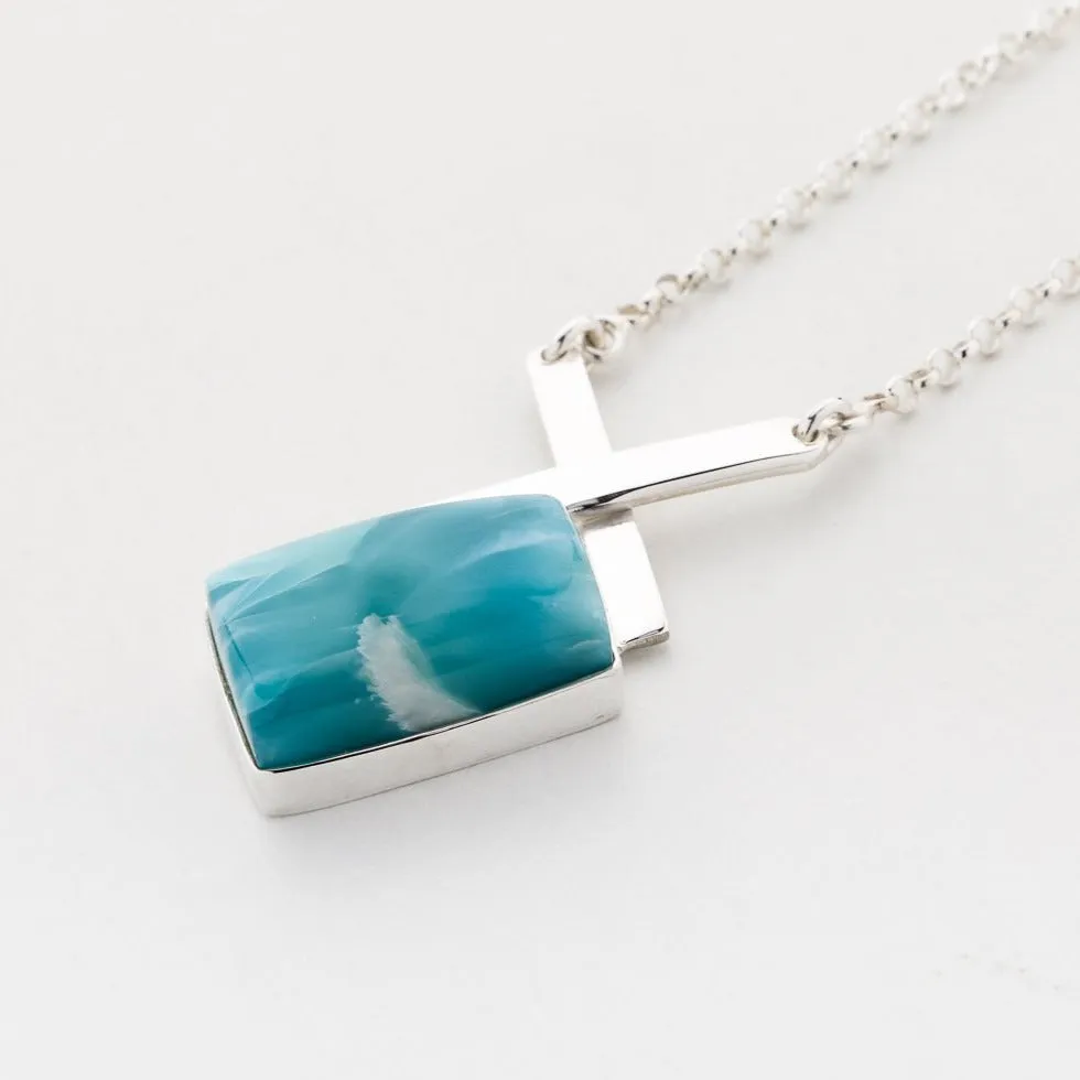 Larimar Necklace Leery