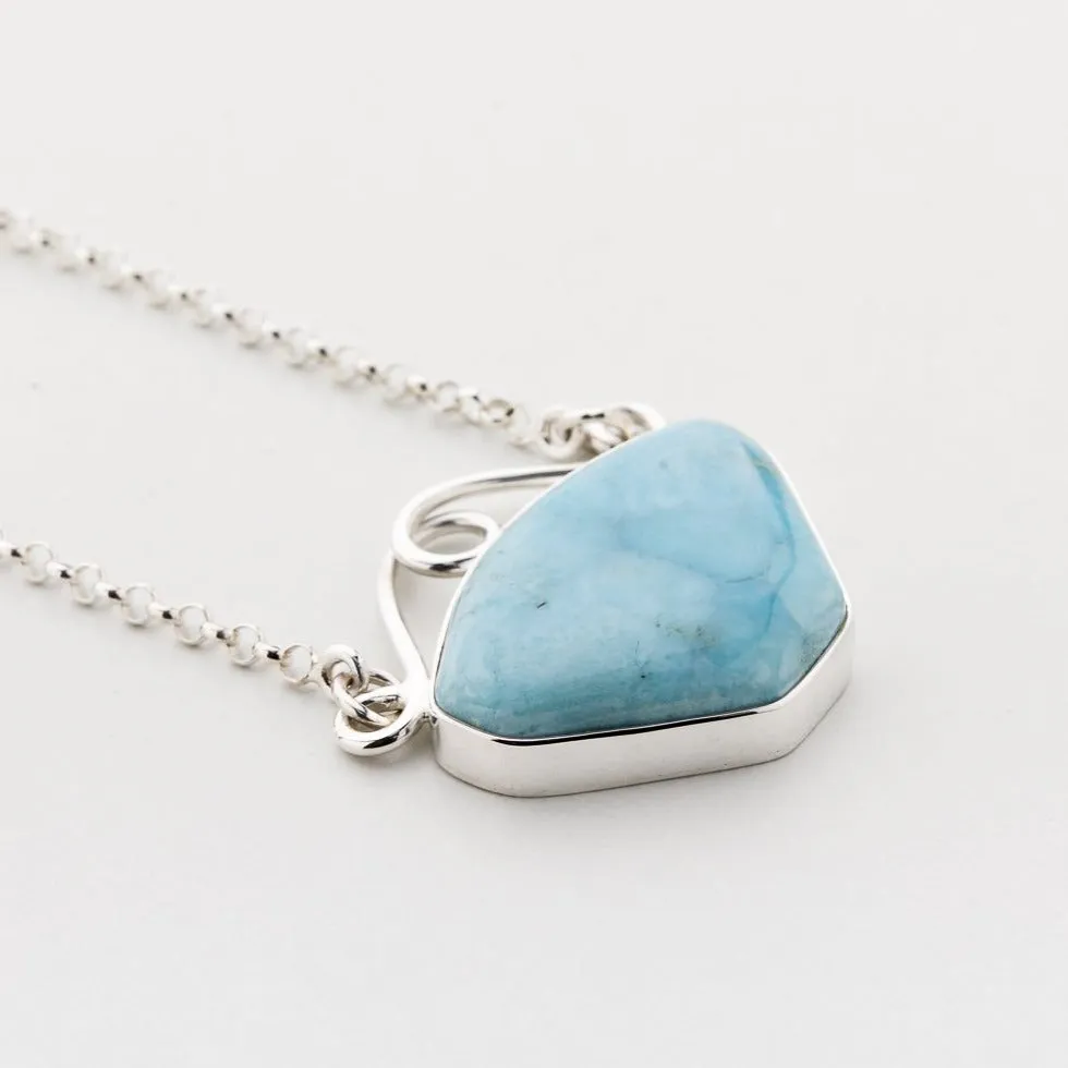 Larimar Necklace, Mayim