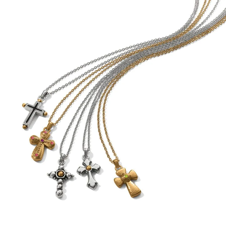 Majestic Imperial Cross Reversible Necklace