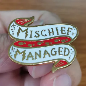 Mischief Managed Enamel Pin