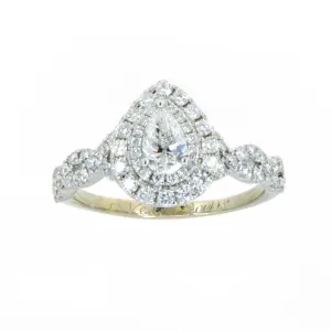 Neil Lane 1ct Pear Diamond Engagement Ring