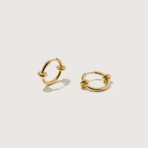 Orbit Everyday Gold Hoops