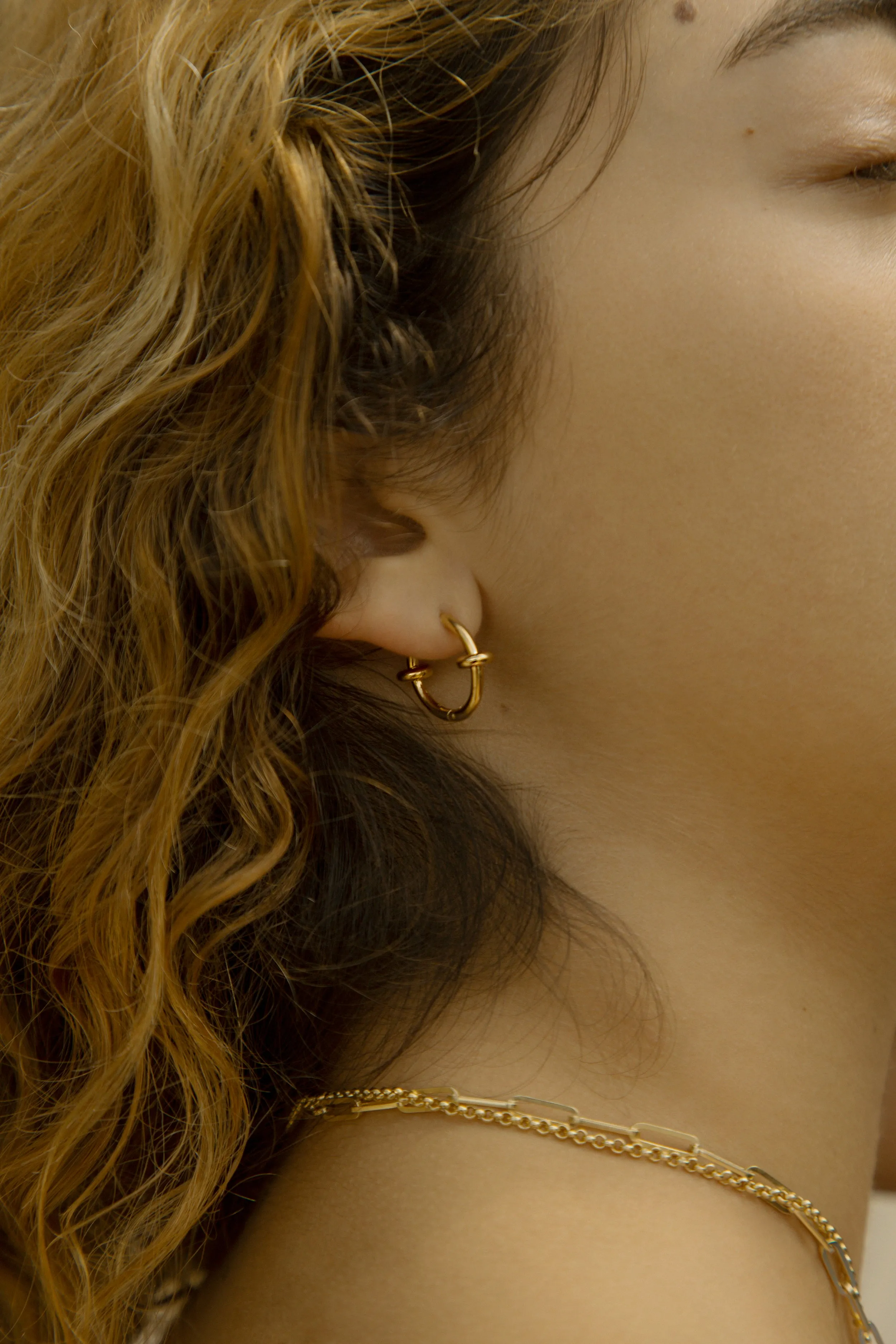 Orbit Everyday Gold Hoops