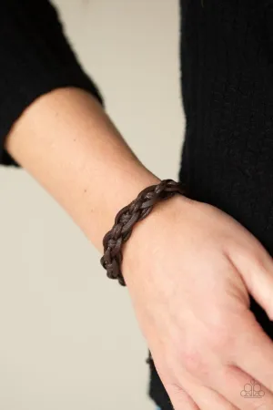 Paparazzi Bracelet ~ Rugged Adventure - Brown