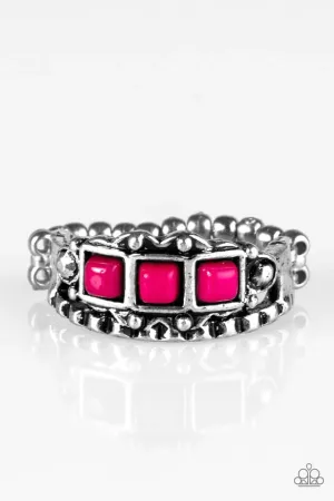 Paparazzi Ring ~ Color Me EMPRESSed! - Pink