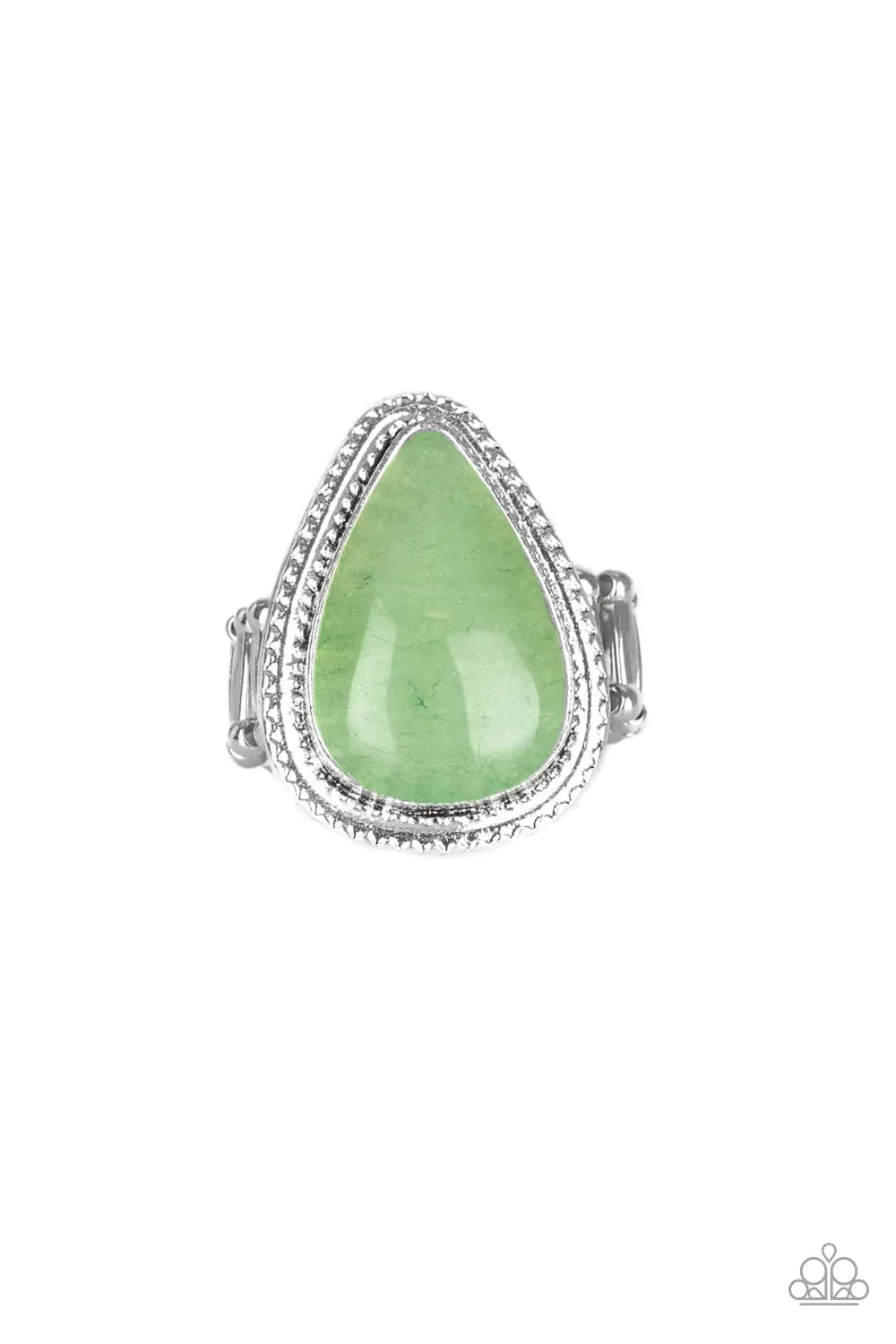 Paparazzi Ring ~ Mojave Mist - Green