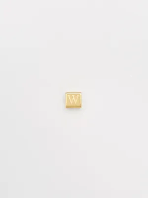 "W" Letter Block