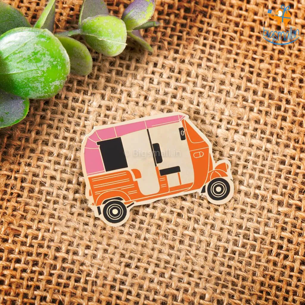 Rickshaw Lapel Pin