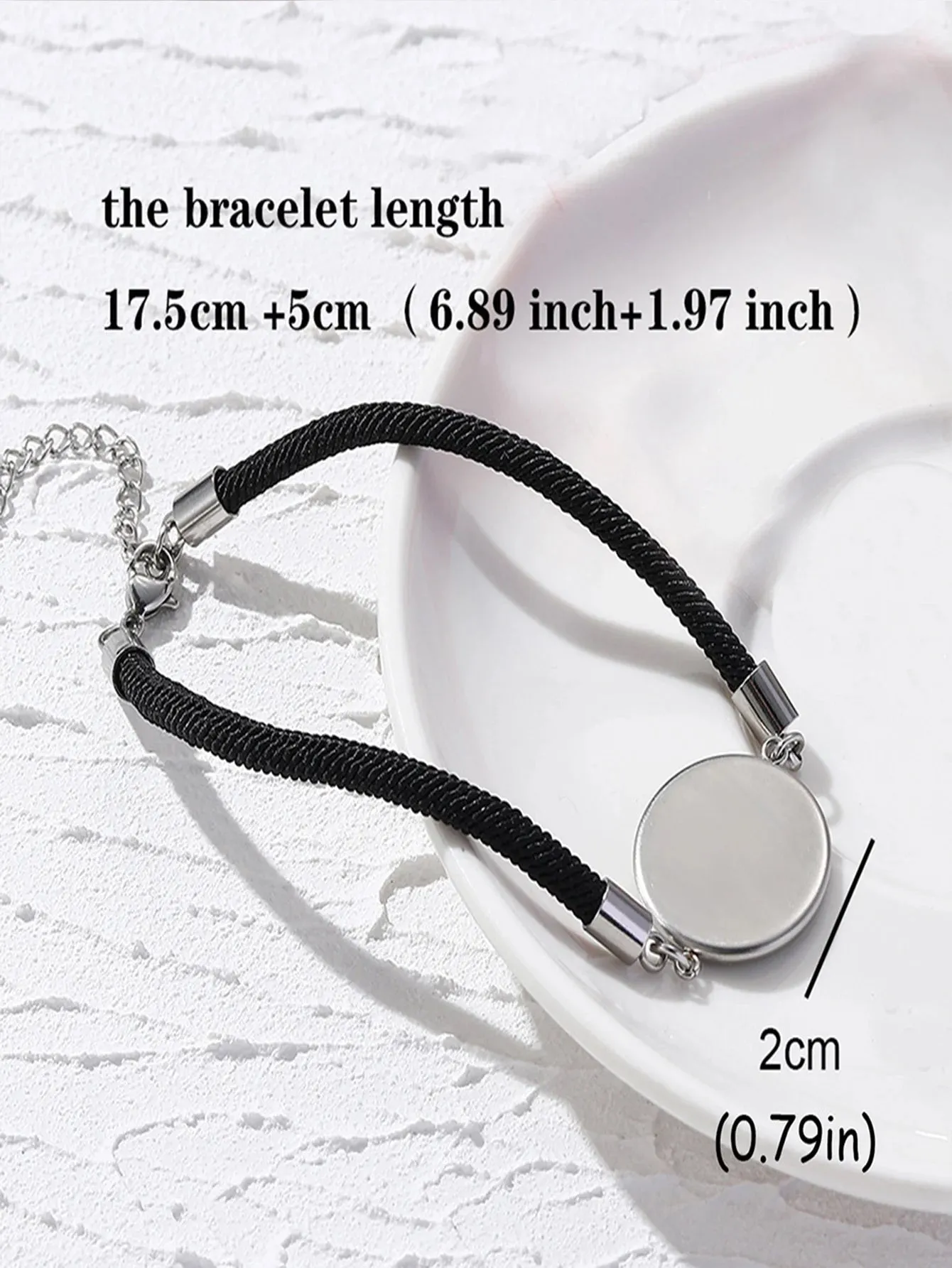 Romantic Sun and Moon Luminous Couple Bracelets - 2Pcs