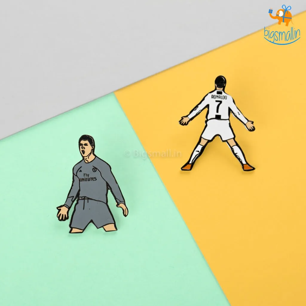 Ronaldo Lapel Pins - Set of 2