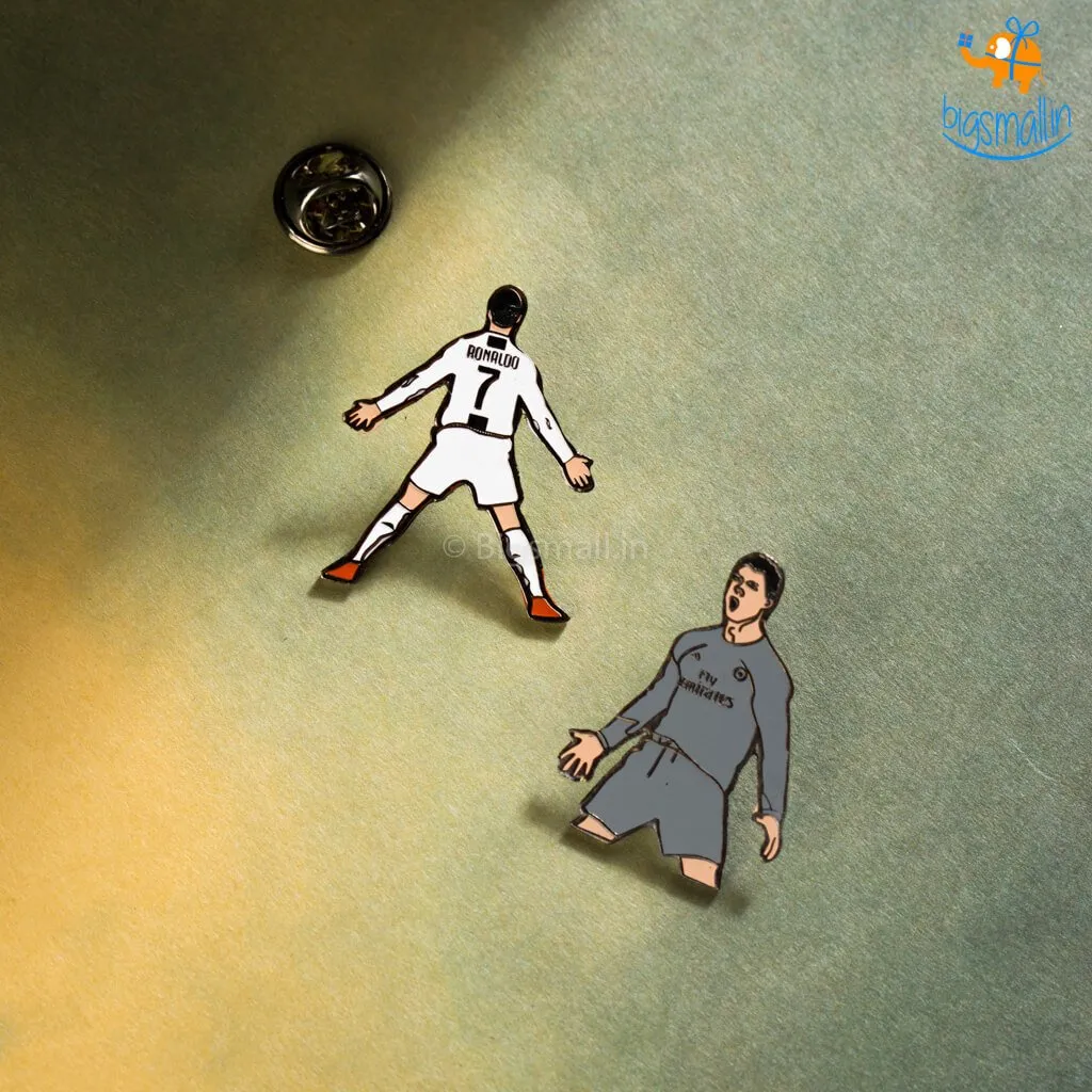 Ronaldo Lapel Pins - Set of 2