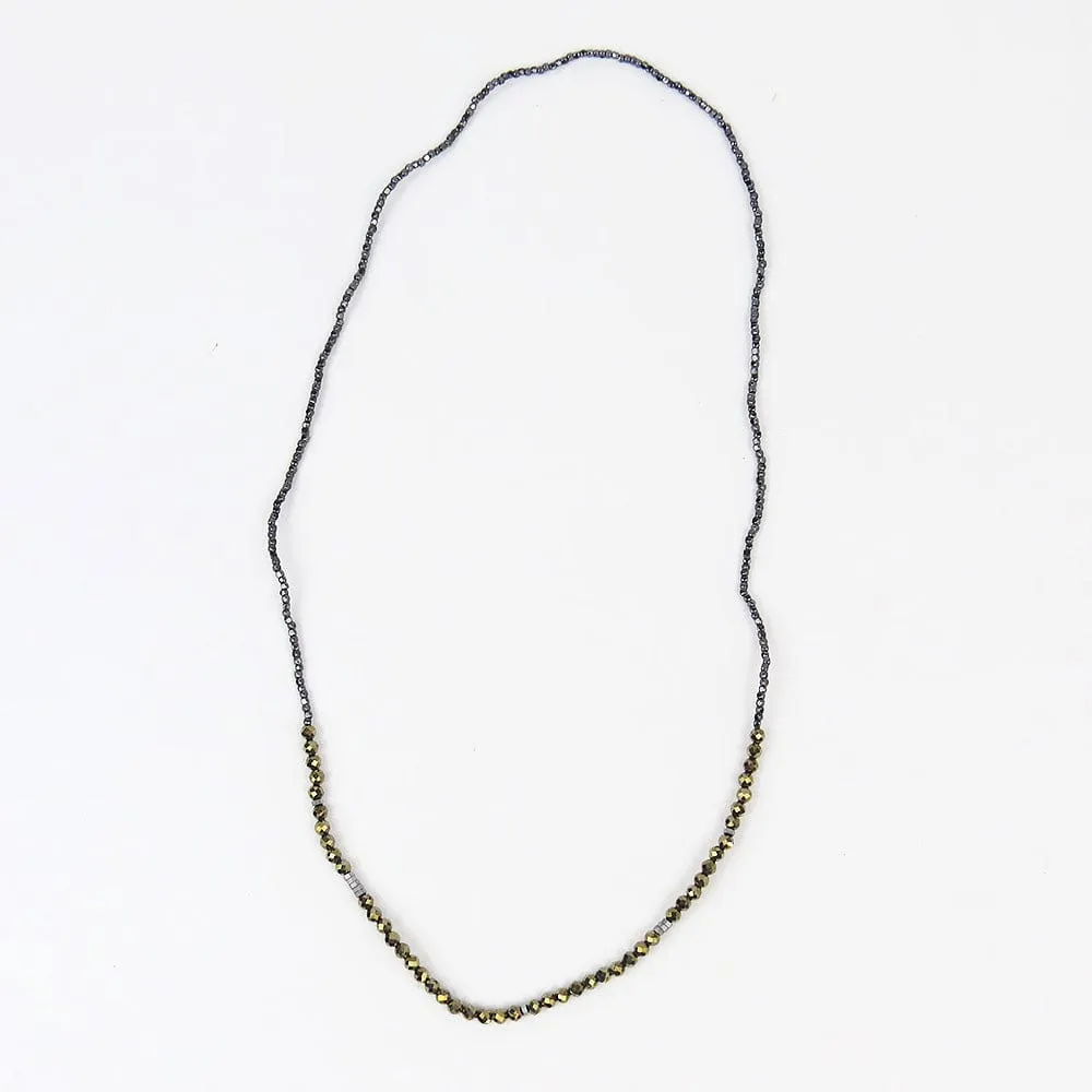 Scout Delicate Pyrite Stone Wrap