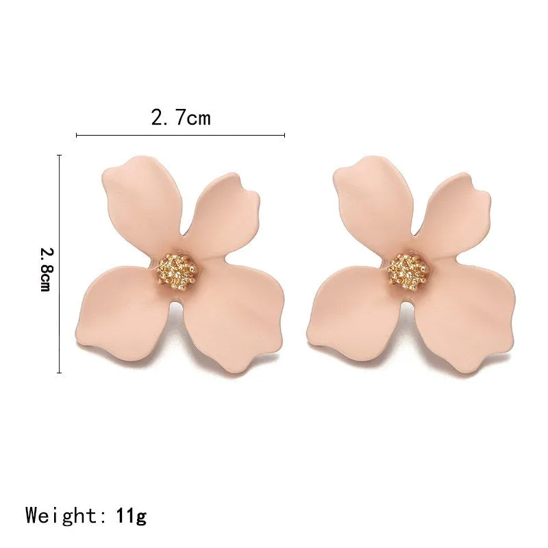 Small fresh earrings super fairy flower earrings