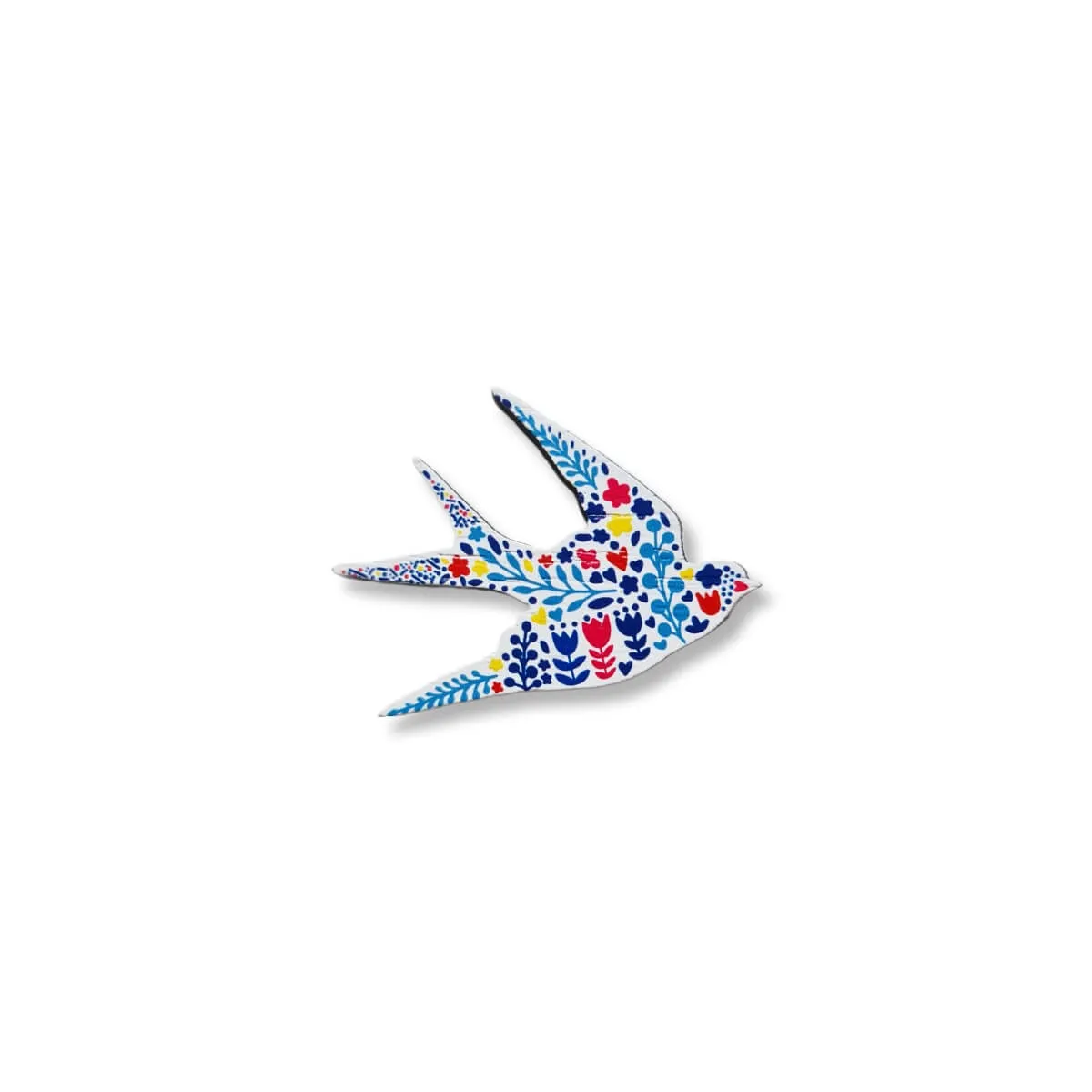 Swallow Porcelana Brooch