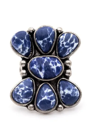 TEEK - Iconic Western Stone Stretch Ring